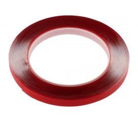 Двухсторонняя клейкая лента REXANT прозрачный, на акриловой основе, 12 мм, ролик 5 м 09-6512 