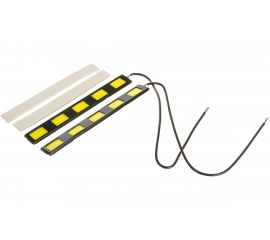 Дневные ходовые огни MEGAPOWER DAY LIGHT 1 COB MEGA 170х18мм M-25696 