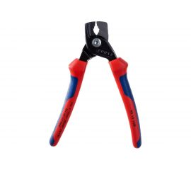 Кабелерез KNIPEX StepCut ступенчатый рез, кабель д. 15 мм, 50 кв.мм, L-160 мм, двухкомпонентные рукоятки KN-9512160 