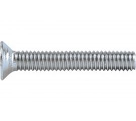 Потайной винт КРЕП-КОМП цинк, DIN965, 4х30, 100 шт. вп430мф 