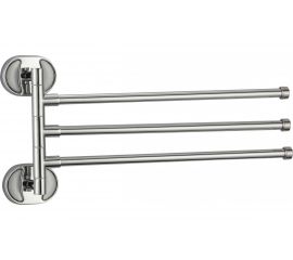 Поворотный держатель для полотенец Savol тройной, хром S-008603 23247 