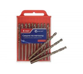 Сверло по металлу с кобальтом (10 шт; 2.5х30х57 мм) CUTOP 48-25-10 