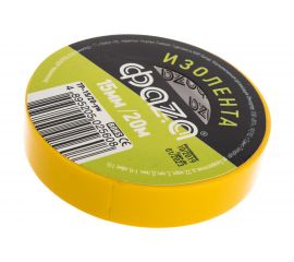 Изолента ФАZА 15/20 желтая TP-15/20 new 5025608 