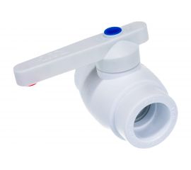 Кран шаровой RTP полнопроходной, D32 мм 27611 