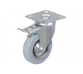 Аппаратное колесо поворотное с тормозом SCgb 93 (75 мм; 50 кг) А5 1000070 