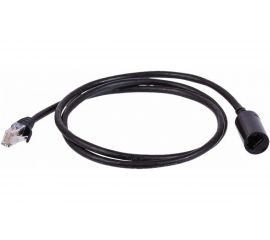 Удлинитель патч-корда LANMASTER UTP кат.5E, розетка RJ45 - вилка RJ-45, 2.0 м, черный LAN-PCEXT/U5E-2.0-BK 