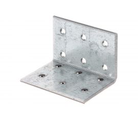 Перфорированный уголок GAH ALBERTS оцинкованный, 40х40х60х2.5 мм 330651 