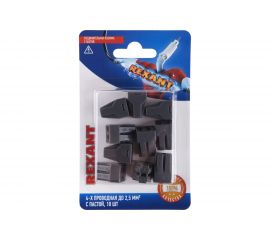 Соединительная 4-х проводная клемма REXANT с пастой 0,75-2,5 мм2 10шт 06-0207-B10 