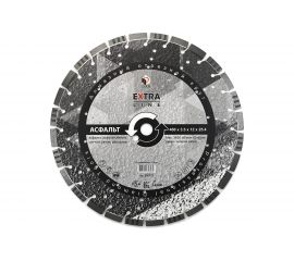 Диск алмазный сегментный Асфальт Extra Line (400х25.4 мм) Diam 000620 