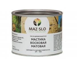 Восковая мастика MAZ-SLO матовая 0.5 л 8066978 