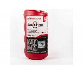 Нить для герметизации PROFACTOR PF SAN-LOCK Professional с силиконом 50 м PF PST 541 