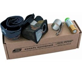 Налобный светодиодный фонарь SOLARIS Камуфляж 2103 