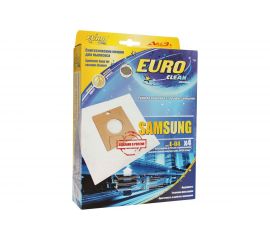 Мешок-пылесборник синтетический для пылесосов SAMSUNG (4 шт.) EURO CLEAN E-04/4 