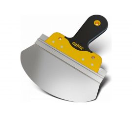 Шпатлевочная лопатка DEKOR HASSAN для ведра 20см, пластиковая ручка, DEKOR 1941 