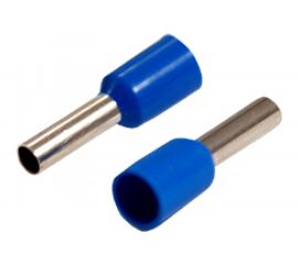 Штыревой втулочный наконечник REXANT изолированный F-8 мм 2.5 кв.мм синий 08-0815 