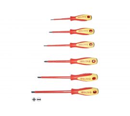 Набор диэлектрических отверток IZELTAS 6 предметов, 4140009106 