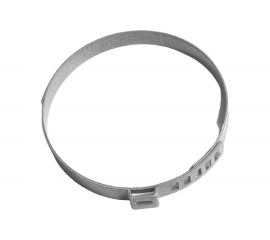 Ушковый хомут OETIKER 62,6-70 мм, ширина 7 мм, оцинк. сталь, Швейцария 11500218 