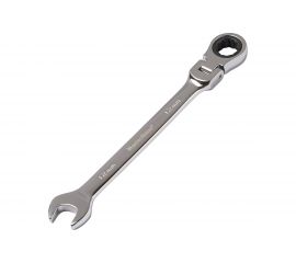 Комбинированный ключ МастерАлмаз трещеточный, с гибкой головкой, 180 град. 12 мм 10502920 