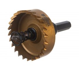 Коронка HSS с нитридтитановым покрытием по металлу 42 мм DENZEL 724114 