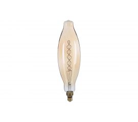 Светодиодная лампочка HIPER VINTAGE FILAMENT FLEXIBLE BT120 8W 570Lm E27 120420 1800K AMBER HL-2204 