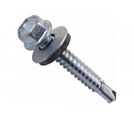 Кровельный саморез Kenner цинк с шайбой EPDM 6,3х25 2500шт ск6325 