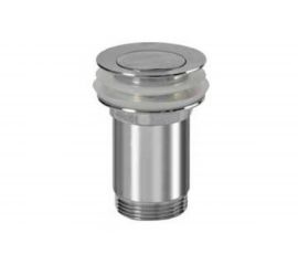 Водослив для умывальника MIANO click clack, 5/4, цельнометаллический, с малой заглушкой M1102 