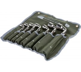 Набор торцовых сквозных L-образных ключей 7 шт сумка ДТ/20 Дело Техники 540070 