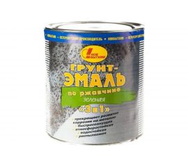 Грунт-эмаль по ржавчине 3в1 НОВБЫТХИМ зеленая 3 л 1/6 14666 
