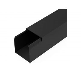 Кабель-канал Промрукав черный 2-й замок в п/э 40x40 2м PR03.0216 