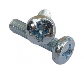 Винт ZAMETAL М8х30 полукруг. гол., DIN 7985, оц., 200 шт ZA513137 