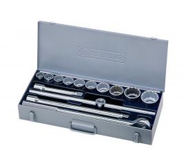 Набор торцевых головок 3/4" 12-гранных 14 предметов IZELTAS 1120006014 