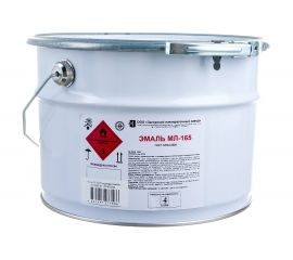 Эмаль ЗАГОРСКИЙ ЛАКОКРАСОЧНЫЙ ЗАВОД МЛ-165 серебристая, 8 кг ZLK05271 