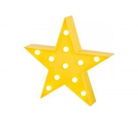 Светодиодный светильник Apeyron Звезда 3 Вт, АБС-пластик, желтый, ТБ 12-24 