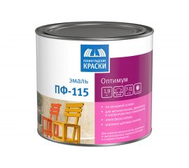Эмаль Ленинградские краски Оптимум ПФ-115 красно-коричневая 1,9 кг 19065 