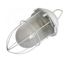 Светильник ЭРА НСП 02-100-003 с решеткой Желудь сталь стекло IP54 E27 max 100Вт белый Б0052019 