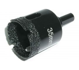 Коронка алмазная по керамограниту 35 мм PROFI 1/4 SKRAB 31135 