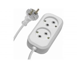 Удлинитель STEKKER 2 гнезда б/з 2x0,75, 7м, серия Home HM01-20-07, Ух-10 39204 