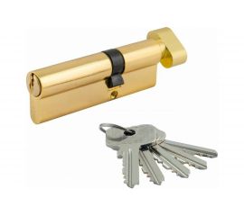 Цилиндровый механизм НОРА-М ЕСО Z ЛВ-90 55-35 латунь 15546 