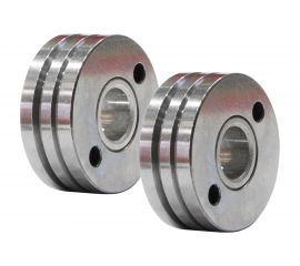 Ролик (2 шт; 0.6-0.8 мм; сталь) для IRMIG 160 SYN/180 SYN/200SYN FUBAG 31507 