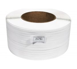 Лента Кордленд ПП, 12х0,8 мм х 1,8 км, 180 кгс, белый, М/ПА PP-00672 