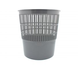 Корзина для мусора Осколпласт 10 л, серая 011-04 