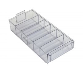 Лоток кассетницы СТАРКИТ 5.8 л, прозрачный, средний, широкий LP40-183 