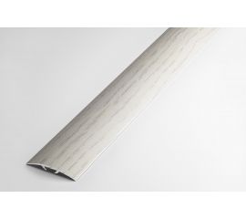 Порог одноуровневый алюминиевый Лука 31,2 мм, 2,7 м, декоративный, Дуб арктик УТ000022459 