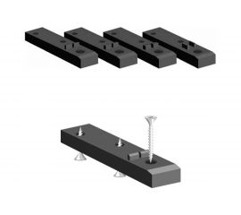 Фасадно-террасный крепеж ГеоПластБорд Фастер 6 мм Комплект 500 шт FST.6.500 