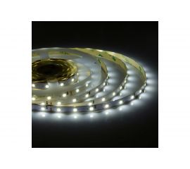 Светодиодная лента Apeyron 24В, 8Вт/м, smd2835, 60д/м, IP20, 800Лм/м, подложка 10мм, 5м, холодный белый 00-371 