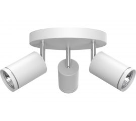 Настенно-потолочный светильник FERON ML203-1 под лампу GU10, белый 41923 