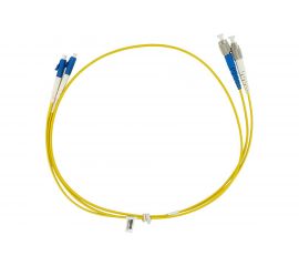 Оптический патч-корд TopLAN дуплексный, FC/UPC-LC/UPC, SM, 0.5 м DPC-TOP-652-FC/U-LC/U-0.5 
