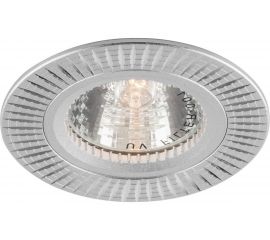 Встраиваемый потолочный светильник FERON MR16 G5.3 серебро, GS-M369 17933 