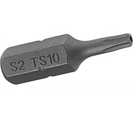 Вставка 5-гранная TORX с отверстием (TS10Hх25 мм; 1/4") JTC 1192510 