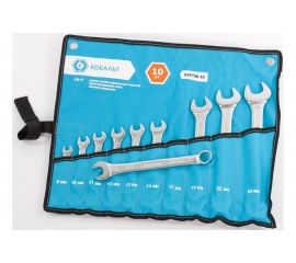Набор комбинированных ключей 10шт КОБАЛЬТ 020106-10 